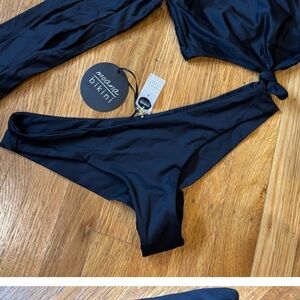 Black cola adrift bottoms by Monona